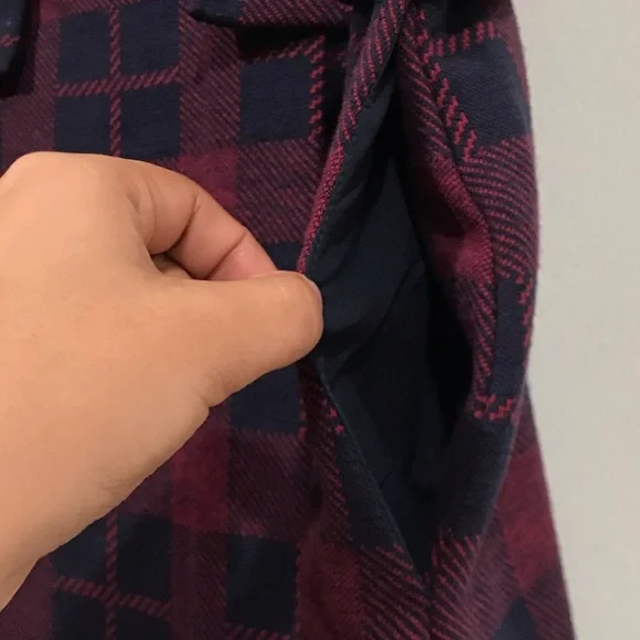 Marc By Marc Jacobs Maya Plaid Jacquard Skirt in Ink Blue Multi Size Large - Picture 6 of 13